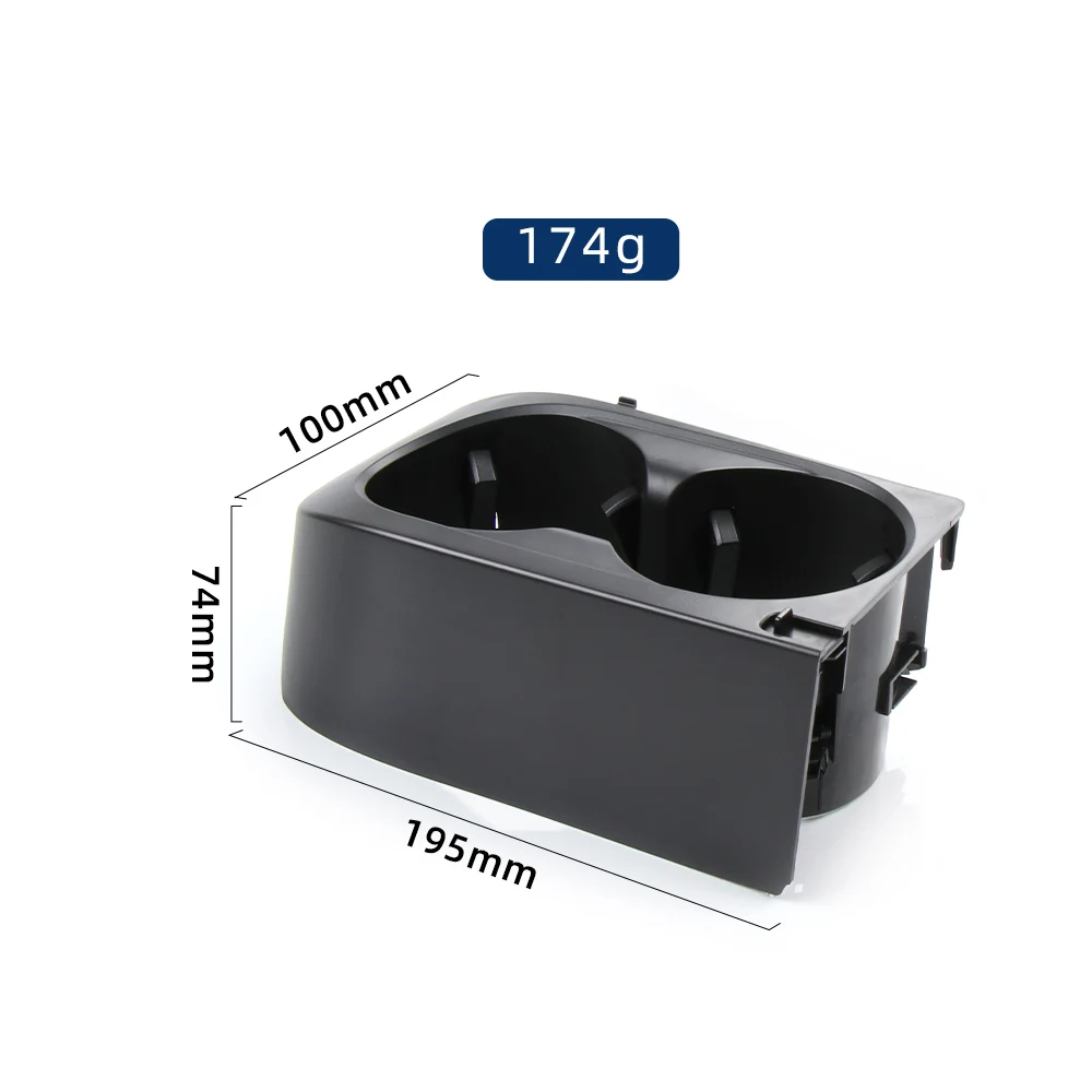 

Car Front Row Center Console Water Cup Holder Insert Frame Drinks Holder 2068107801 For Mercedes-Benz W206 2022-2024