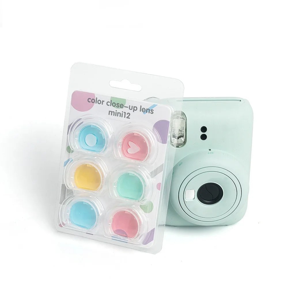 

[Set of 6pcs] Lens Filter with 6 Color Filter for Instax Mini 12 CBB01