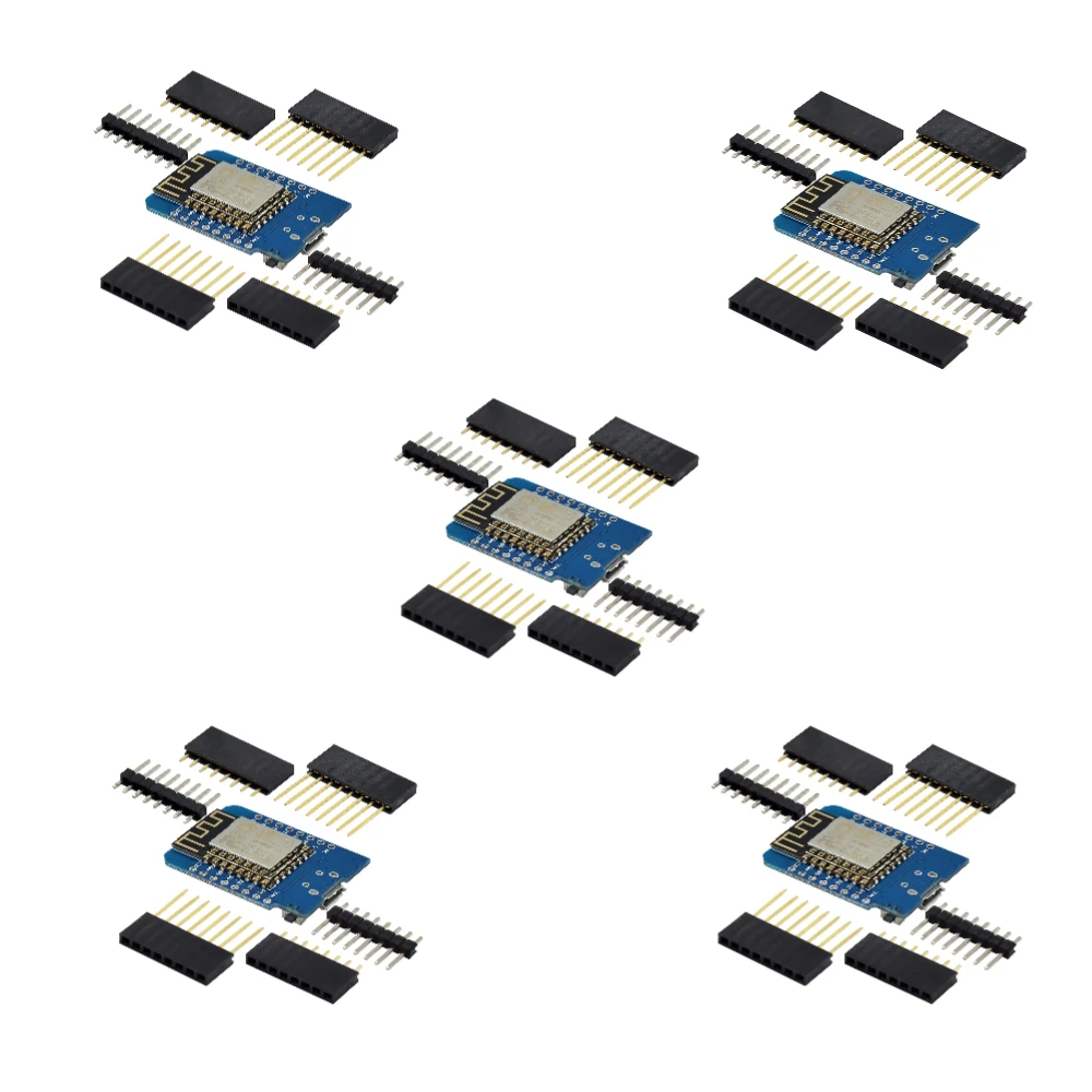 1-10PCS WeMos D1 Mini TYPE-C/Micro USB ESP8266 ESP-12F CH340G V2 Module WiFi D1 Mini Development Board 3.3V With Pin For Arduino
