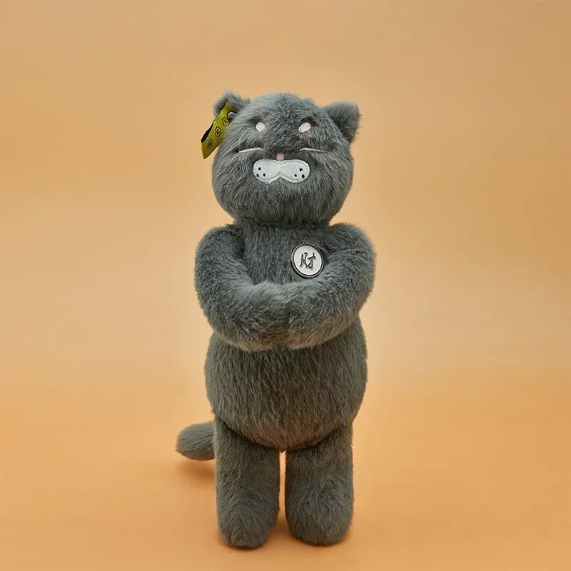 

[Funny] 33cm Stuffed plush toys Lovely animal cat bear PP cotton Soft Stuffed pillow doll toys for Kids Christmas Gift