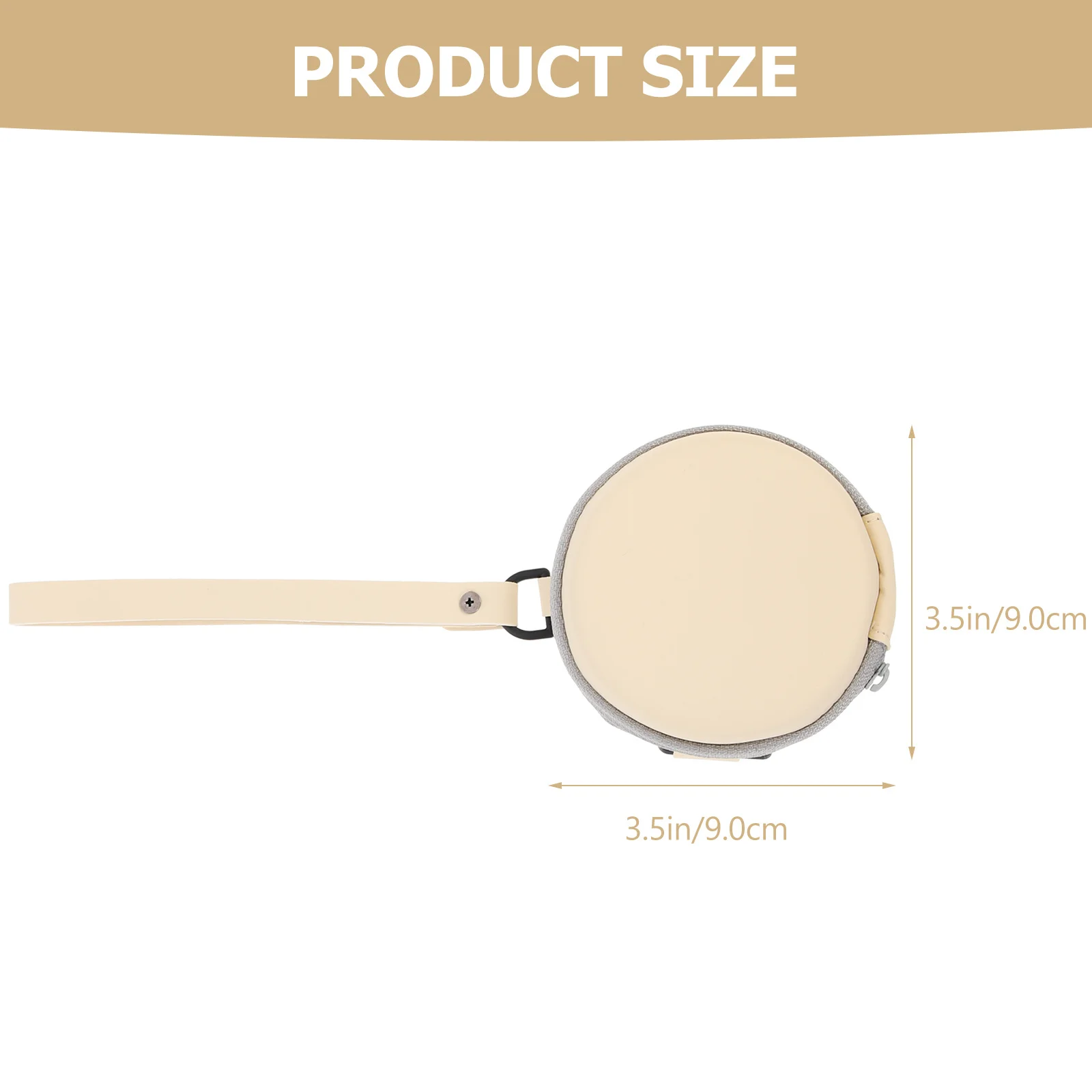 حافظة نظارات قابلة للطي، حامل نظارات شمسية مستدير، حاوية نظارات خفيفة الوزن، مقاومة للخدش، تصميم مدمج للاستخدام اليومي في الهواء الطلق