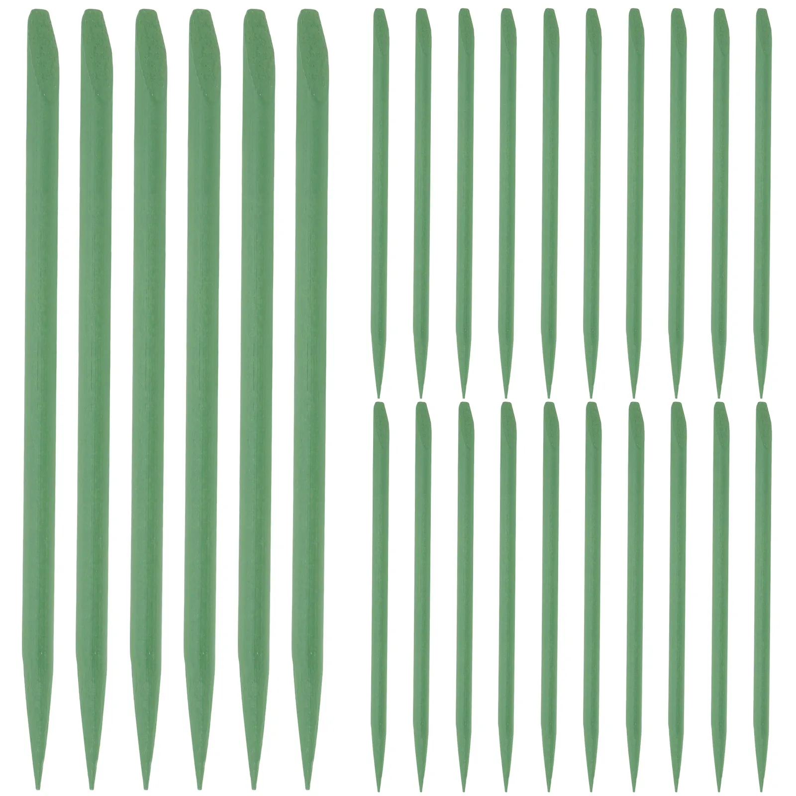 

100pcs Painting Bamboo Pens Colored Portable Scratch Tools Art Sticks Diy Drawing Green Color Bamboo Scratch Stylus For