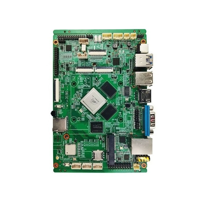 For embedded low power board RK3399 six core main board multi display interface computer main board