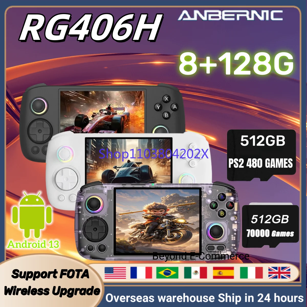RG406H RG 406H Handheld-Spiele – Retro Gaming Images Bewertung und Preis