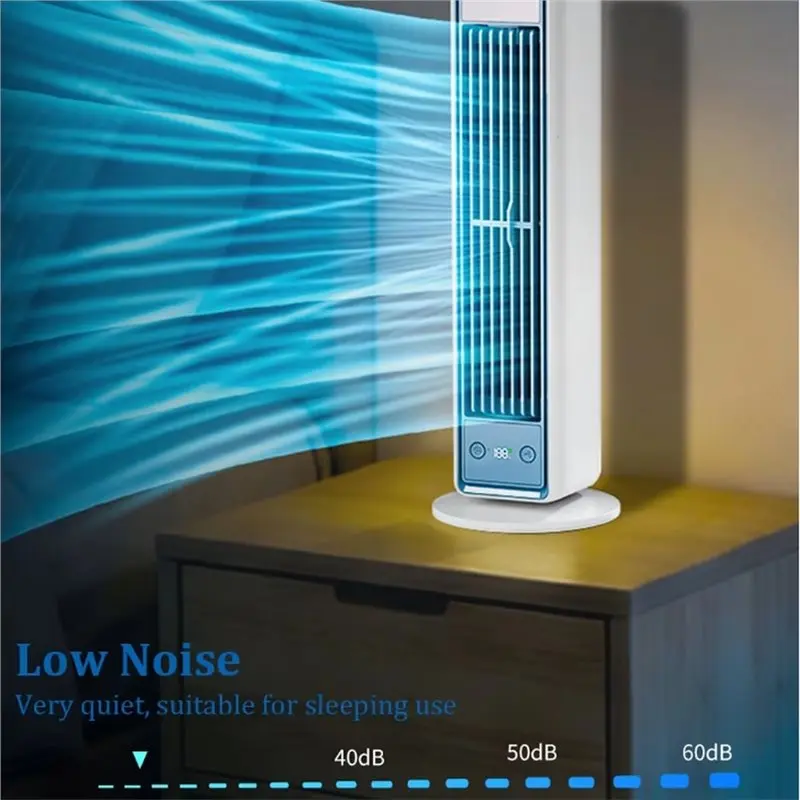 B51CNEW! Quiet Portable Air Conditioner Fan 0-100 Speeds Adjustable Desktop Tower Fan Wall Circulating Fan Cooling Fan For Home