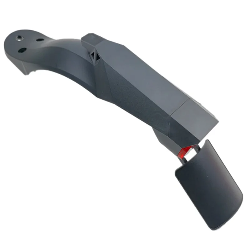 

A66P-Scooter Fenders Rear Parts Accessories With License Plate Flap For Xiaomi Electric Scooters, PRO 2 Black