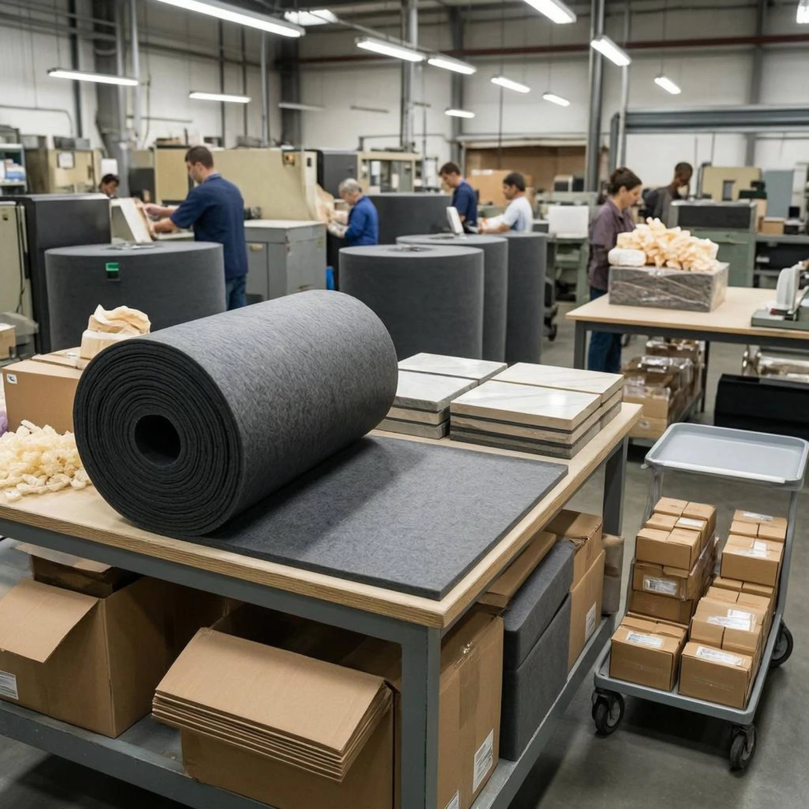 

EPE Foam Roll Cushioning Pearl Cotton Roll Pearl Cotton Foam Sheet Black Packing Material Lightweight for Storage