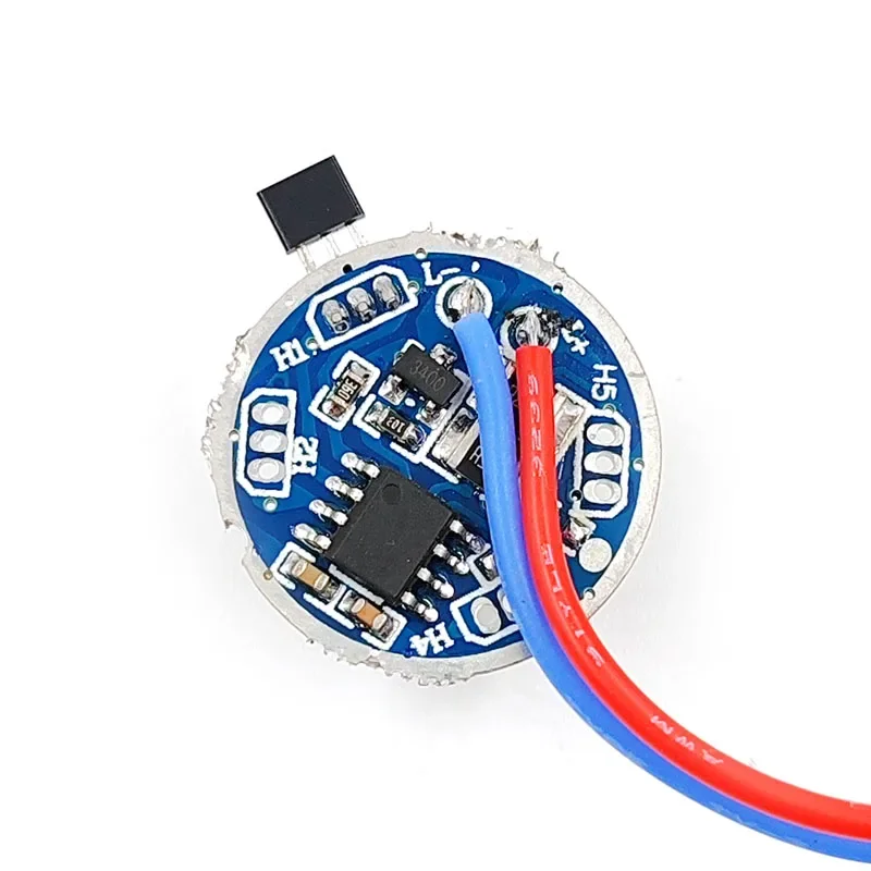 1 Mode Push Magnetic Control Switch Q5 R5 U2 L2 XPE LED Flashlight Driver Board 2.7-4.5V Driving Circuit PCB JYL368