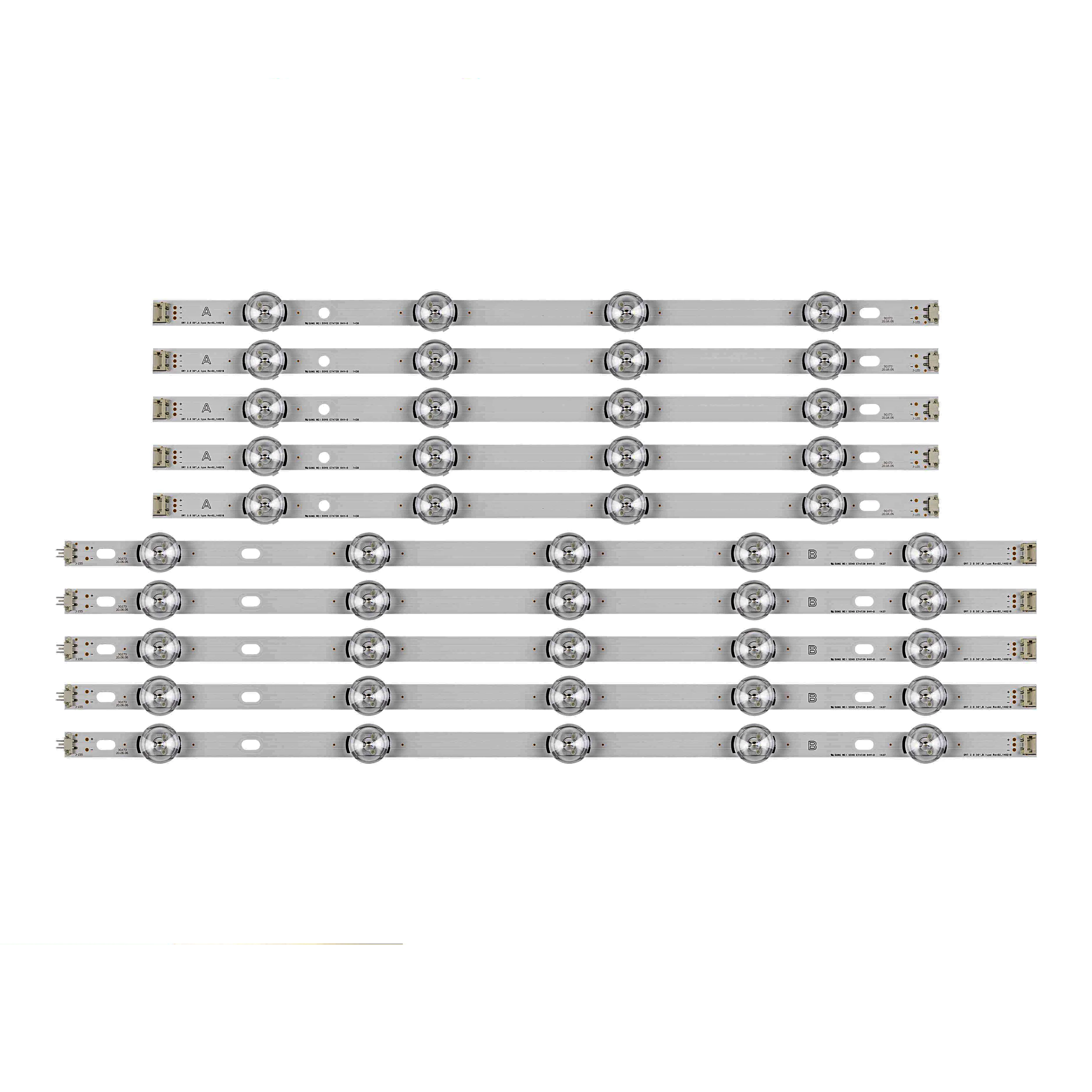 LED Backlight Strip for 50LF5610 50LF580V 50LF5800 50LY320C 50LB5700 50LB570B  50LB570U  50LB572V 50LB572U DRT 3.0 50