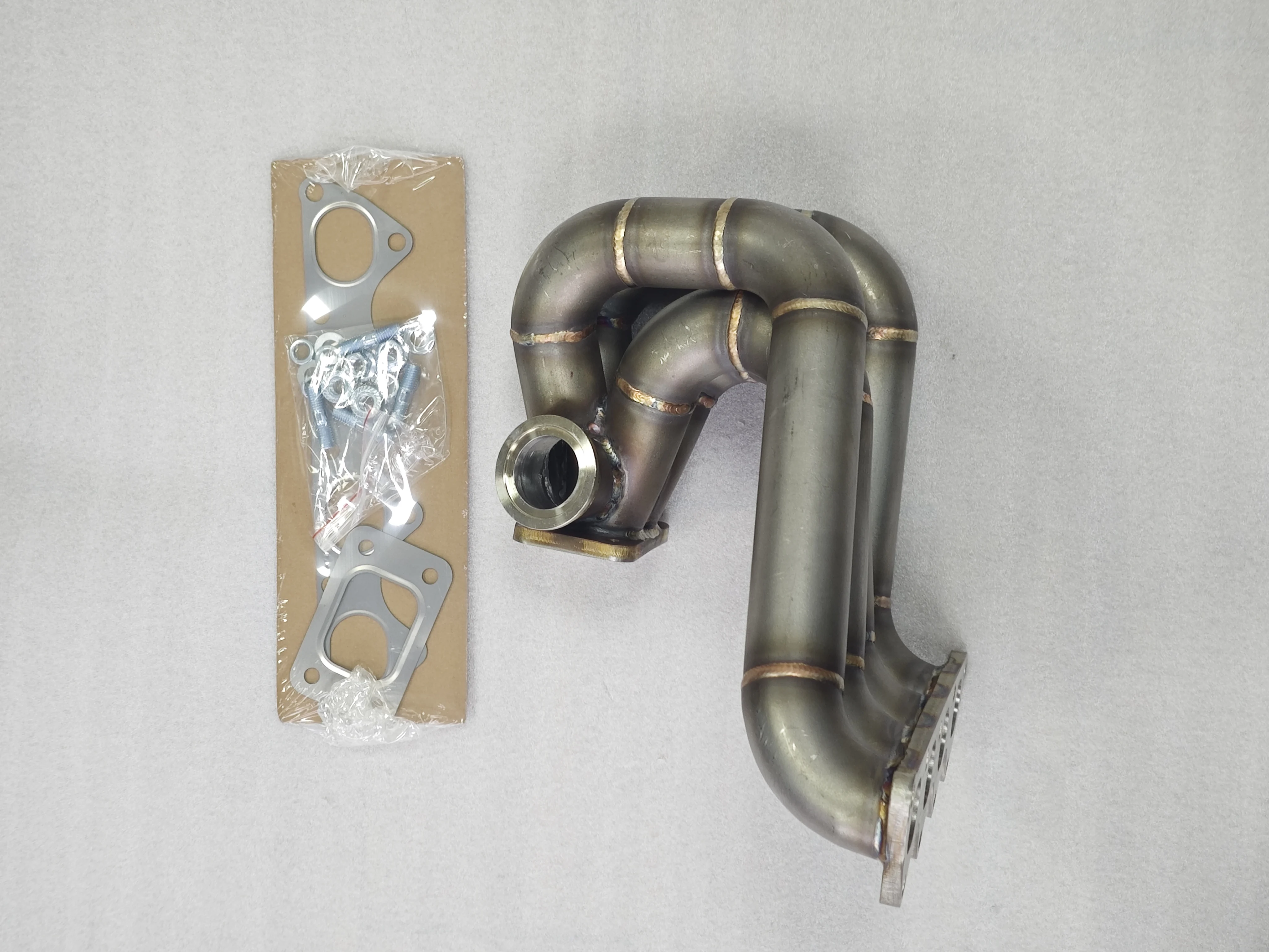 

SS304 3.0MM Wall Thickness Exhaust Manifold for D Series Turbo Top Mount T3 Flange
