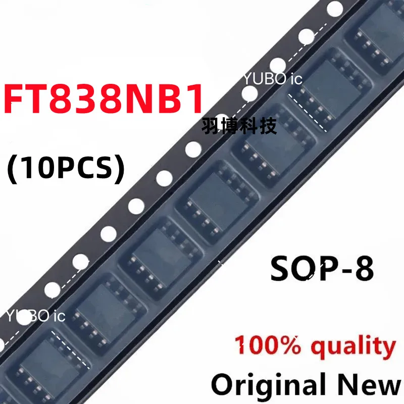 (10piece)100% New FT838NB1 FT838NB1-RT sop-8 Chipset