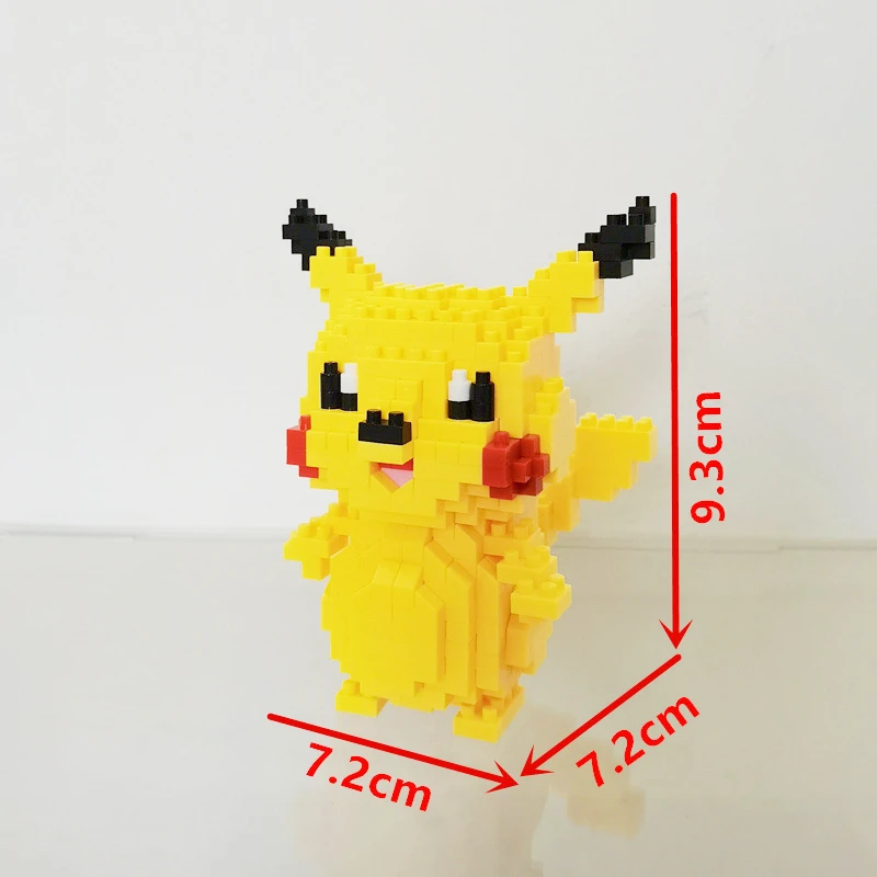 Anime Pokémon Bouwstenen Assemblage Anime Charizard Pop Blastoise Bulbasaur Gengar Bricks Figuren Speelgoed voor Kid Gift - afbeelding 1