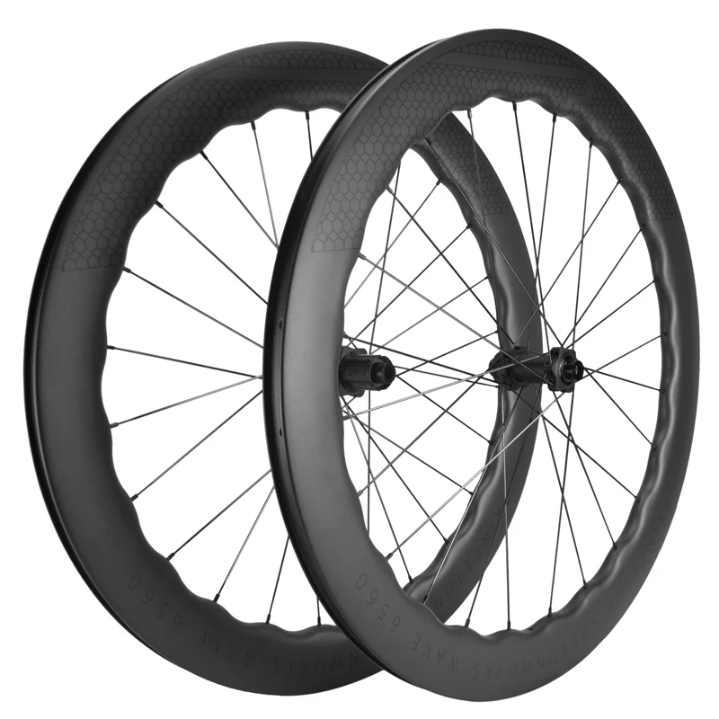 BOB Disc brake Princeton Carbon Road Bike Wheelset, V Brake , Tubeless,  Wheels, UD Glossy Gold, Silver, Black Logo, 700C, 6560