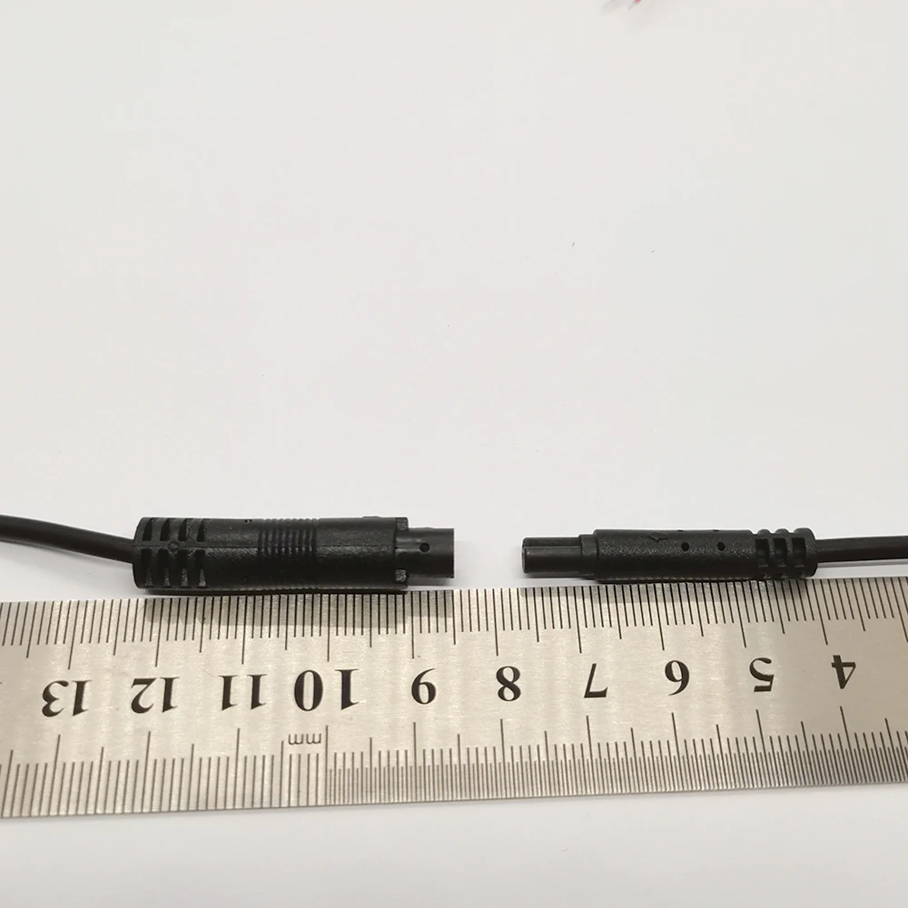 4-Pin Mini-DIN-Stecker und -Buchse, Kfz-Kabelbaum, 0,3 m, 1 m, 2 m, Kabel für Rückfahrkamera, Stromverlängerungskabel für Ambientebeleuchtung, blankes Kabel – Detail 10