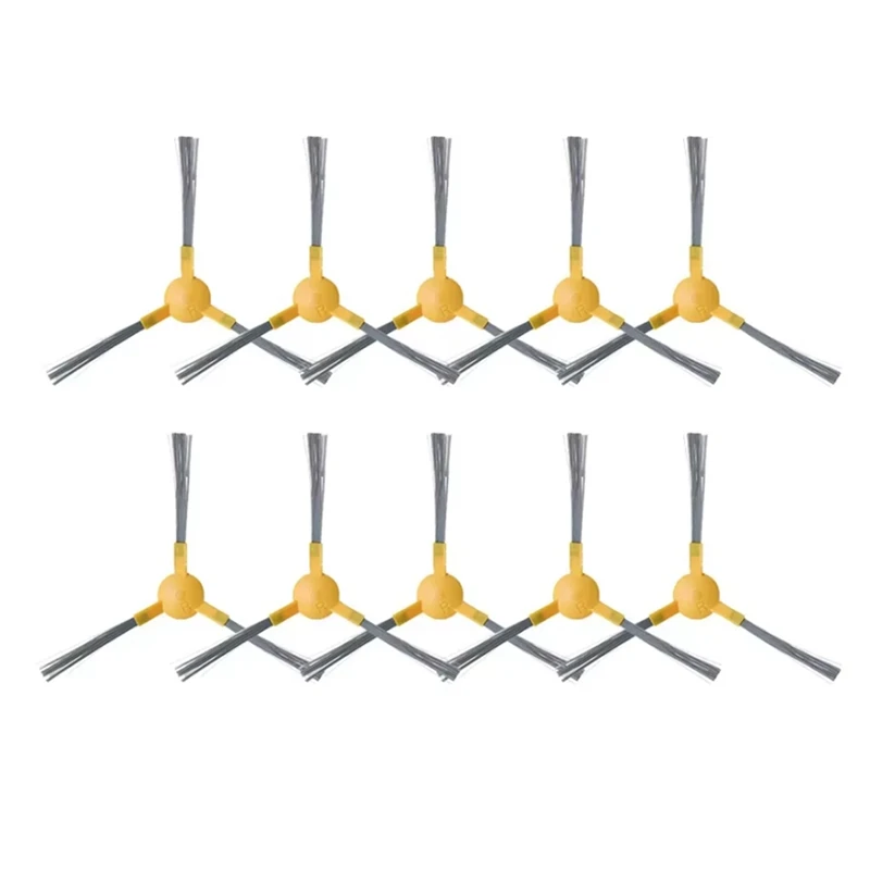 10 Pcs Side Brush for X500/X600 Self Emptying Robot Vacuum Cleaner Parts Replacement