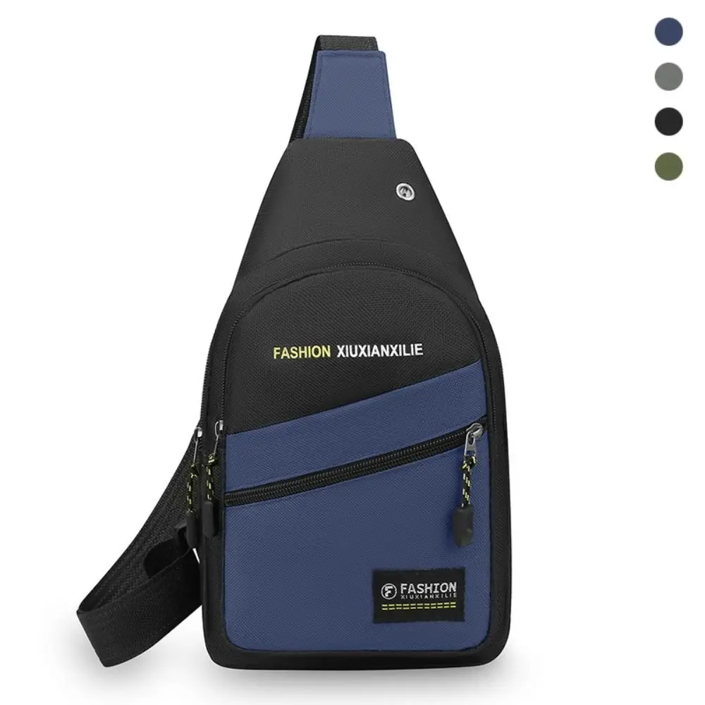 Universal Water-Resistant Crossbody Bag PU Lightweight Sling Backpack Casual Wear Resistant Adults Purse Running Hiking