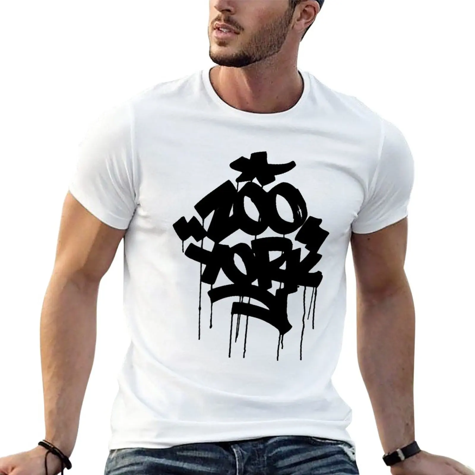 

New ZOO YORK BLACK T-Shirt custom t-shirts T-shirts man for a boy sublime mens t shirts pack