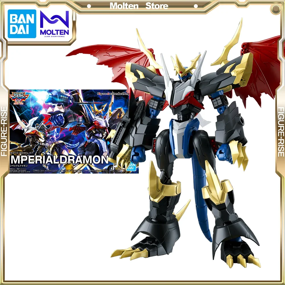 

BANDAI Figure-rise Standard Digimon Adventure 02 Amplified Imperialdramon Anime Action Figure Model Kit Assembly/Assembling