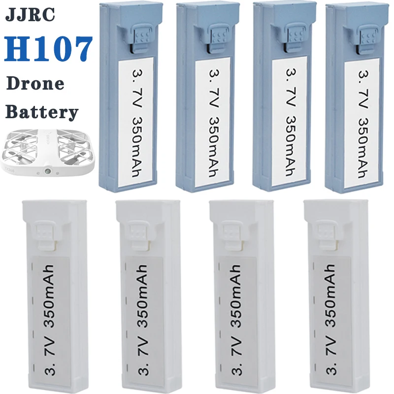 For JJRC H107 Battery 3.7V 350mAh RC Lithium Battery Drone Original Accessories Quadcopter Replacement Accessory Drone battery