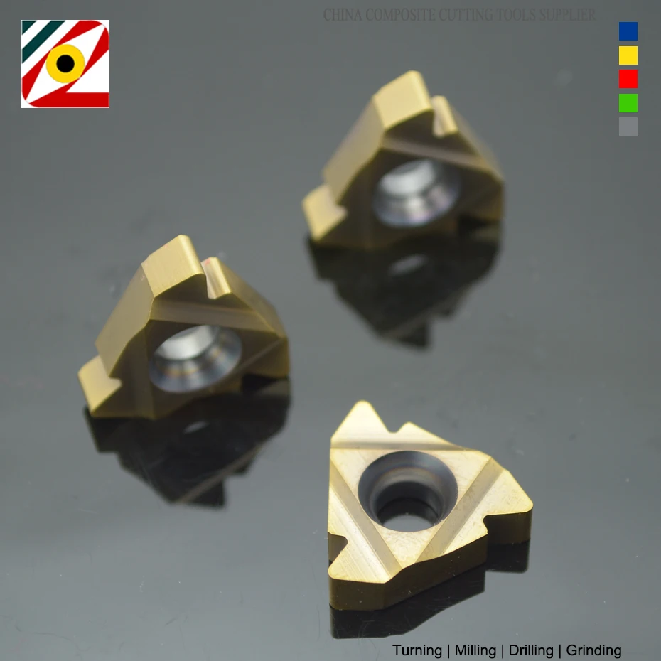 EDGEV 22ER 22IR 3.5ISO 4.0ISO 4.5ISO 5.0ISO Carbide Insert Thread Turning Tools Stainless Steel Threading Cutting Plates