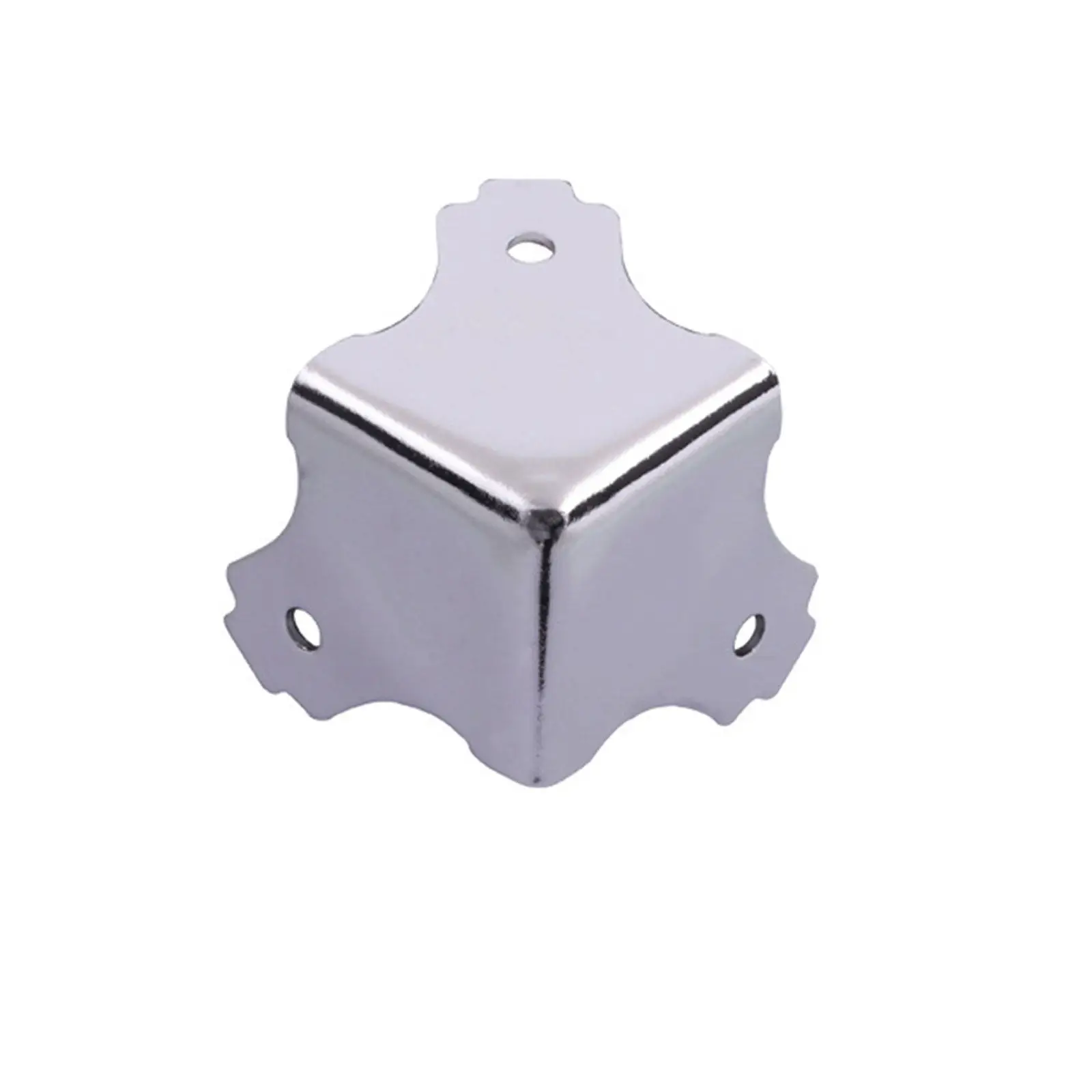 4Pcs Heavy Duty Metal Box Corner Protector for Furniture Storage Box Couch Armchair Ottoman TV Stand Nightstand Desk Worktop