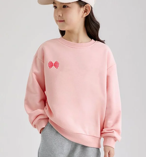 

Newly Boy Girls Lovely Pullover Tops Loose Sweatshirt Long Sleeve Boys Regular Hoodies Coat
