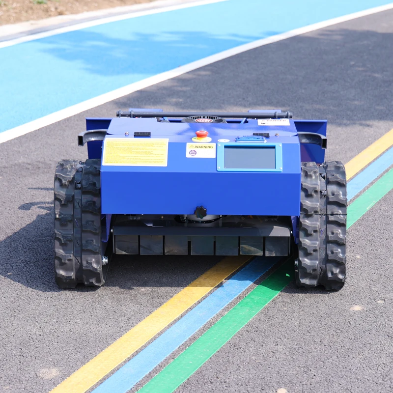 Customized Remote Control Lawn Mower - Gas Powered All-Terrain High-Efficiency Mowing Machine for Farm Orchard Garden