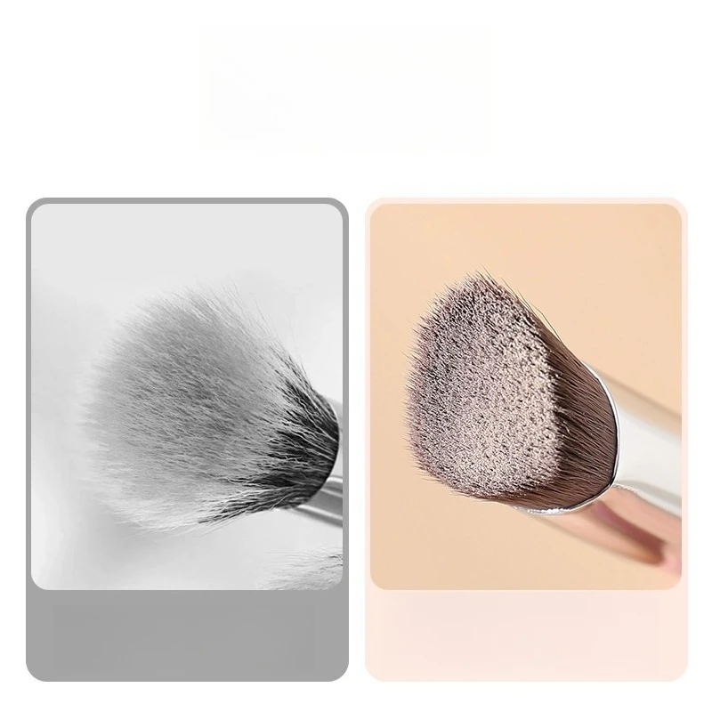 Brosse anti-cernes pour fond de teint, fard à joues de Contour Premium, crème liquide synthétique pour cernes, cosmétiques, outil de beauté