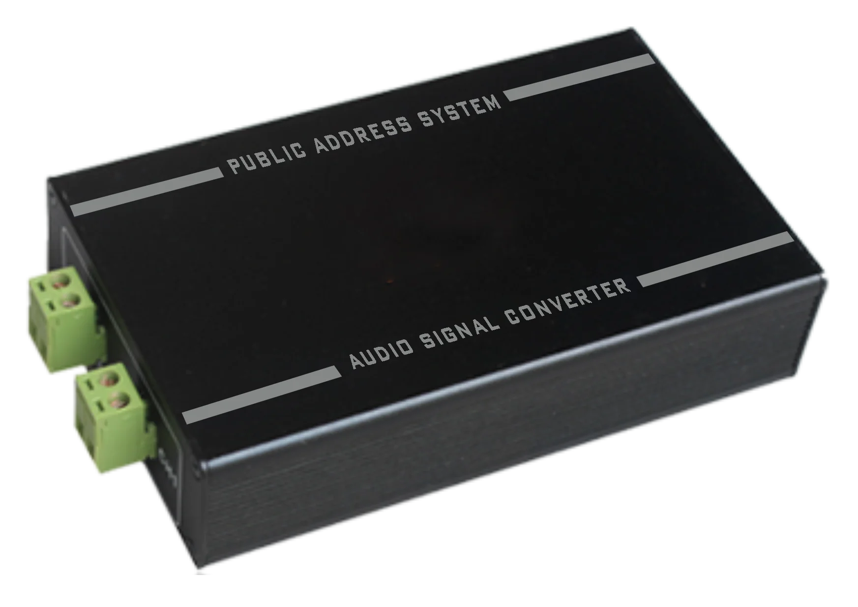 RH-AUDIO 100V Audio Converter with 2 Channel for Remote Amplifiers