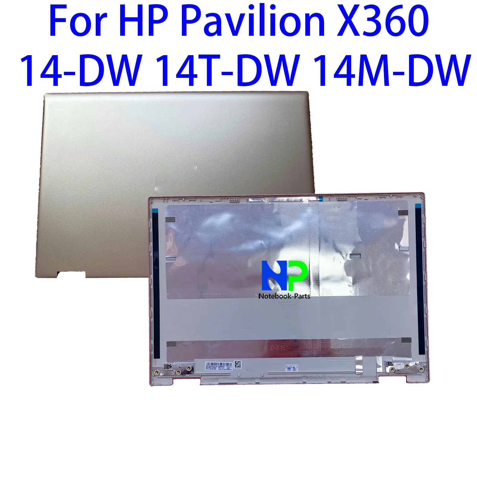 Original New Rear Case For HP Pavilion X360 14-DW 14T-DW 14M-DW 14