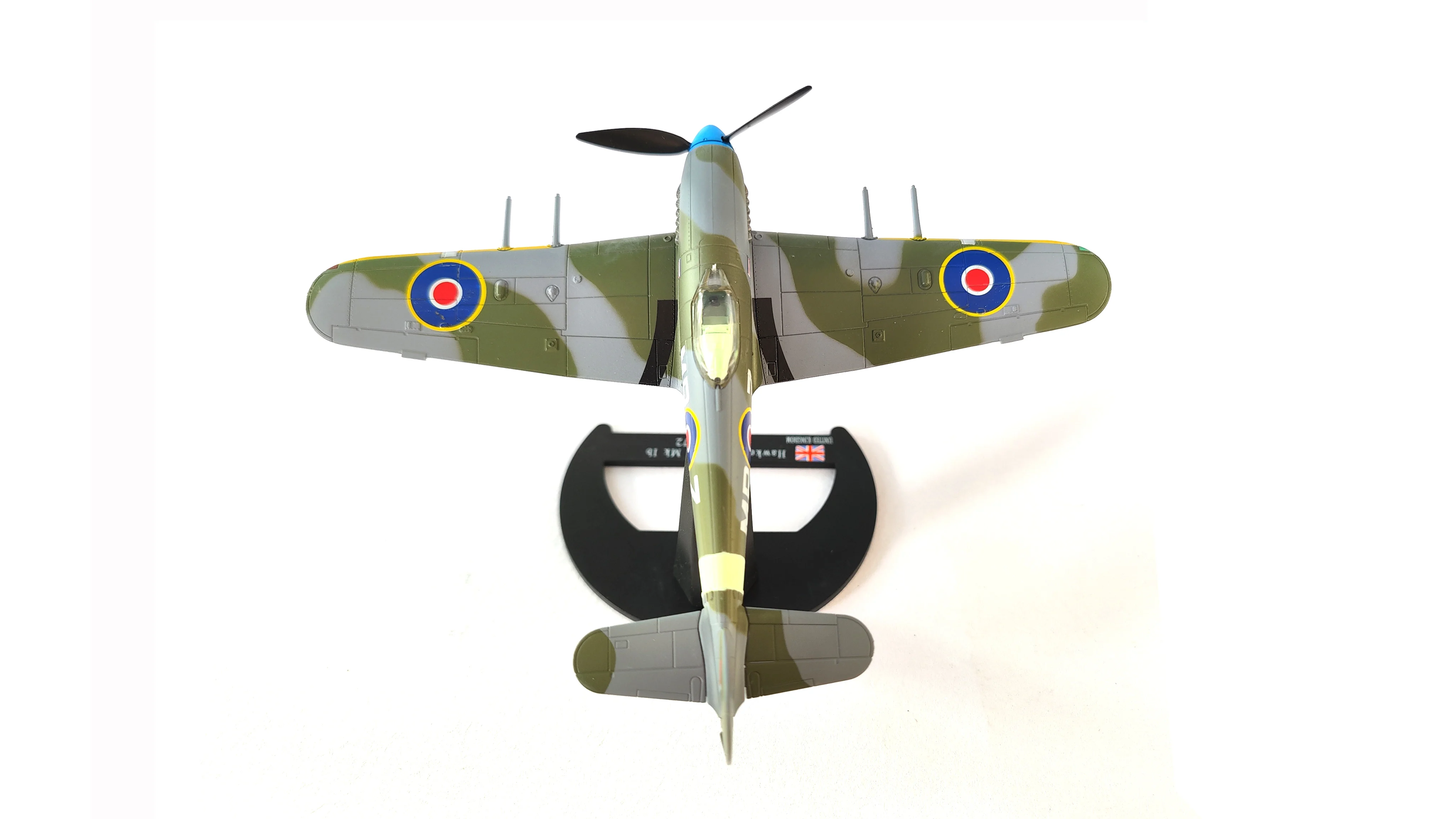 Speciale Aanbieding 1/72 Uk Hawker Tyfoon Mk 1b 1942 Fighter Model Legering Collectie Model