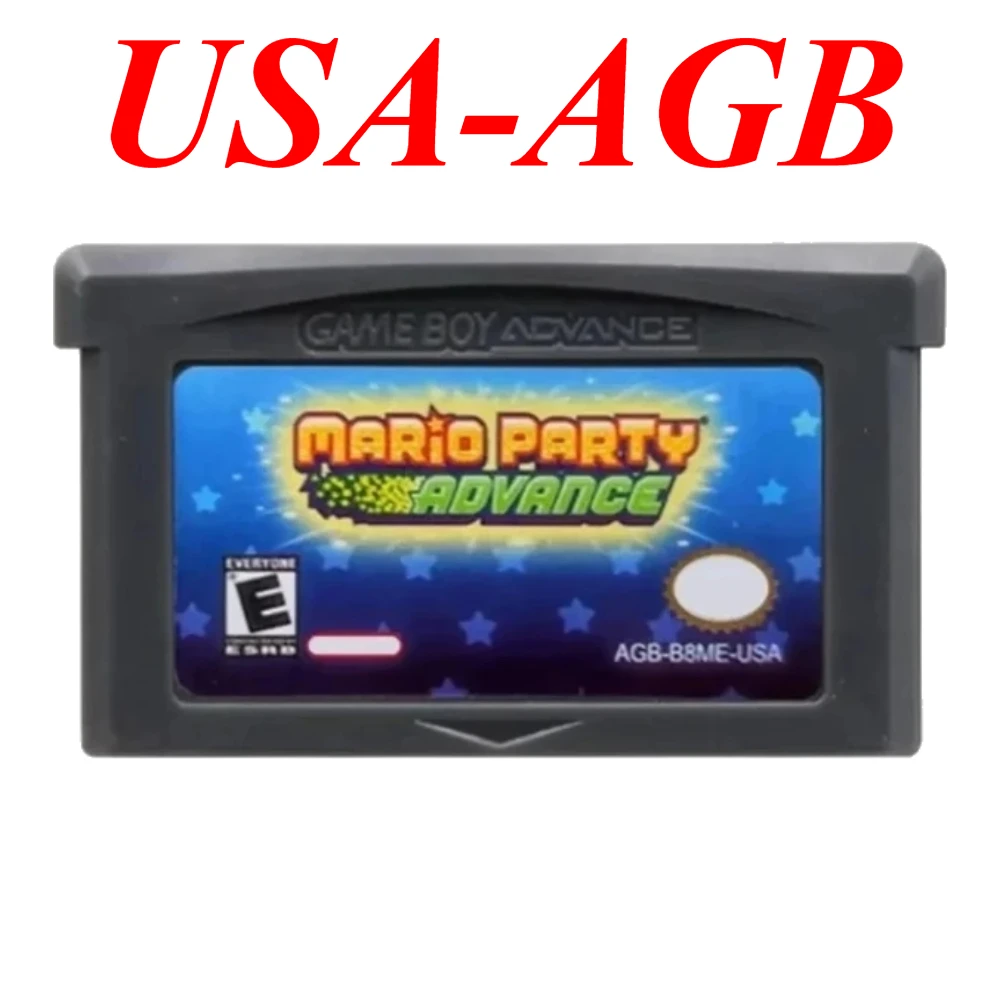 USA 32-Bit GBA Spielkassette Serie Videospielkonsole Karte Super Bros ADVANCE Wario Land4 Golf Kart – Detail 9