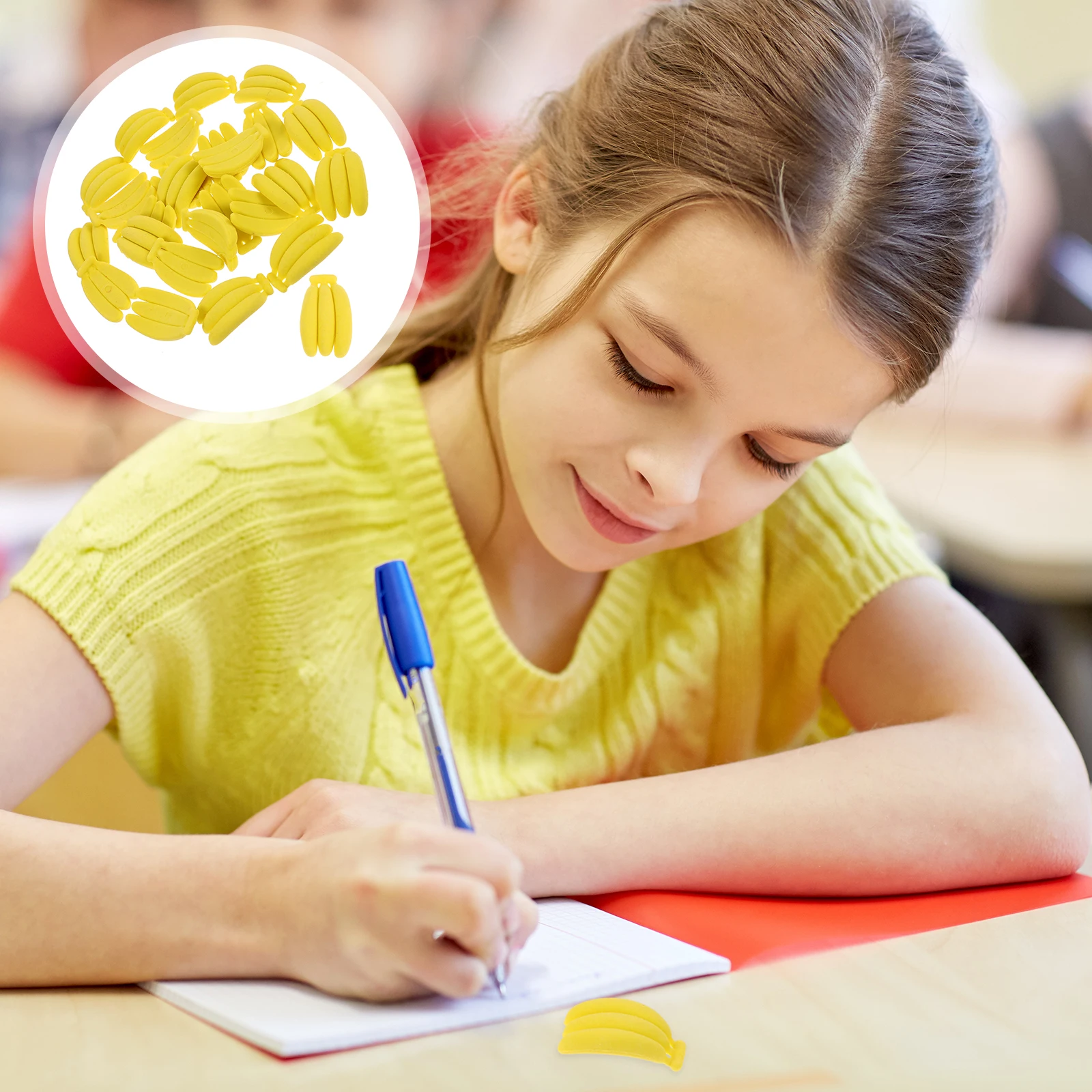 40 قطعة محايات صغيرة على شكل فاكهة ثلاثية الأبعاد محاكاة لوازم الطلاب الفصول الدراسية مكافأة آمنة المحمولة مكتب الاستخدام اليومي