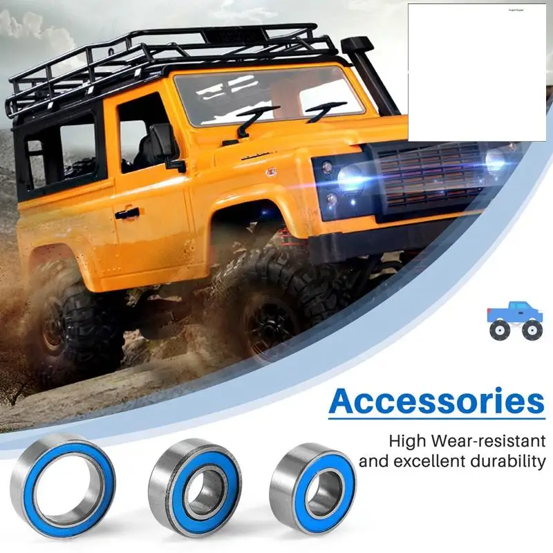A84F-16PCS Rubber Kogellager Kit Voor Tamiya TT02 TT-02 TT02D TT-02D 1/10 RC Auto Upgrade Onderdelen Accessoires
