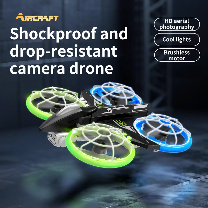 JJRC H132 principiante RC Drone Trainer 480P cámara Control remoto acrobacias Quadcopters Drones juguete luces coloridas niños regalos de navidad