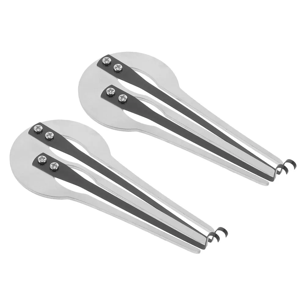 

2 PCS Harmonica Hand Harp Jaw for Folk Music Metal Instrument Beginner's Ethnic Mini Major