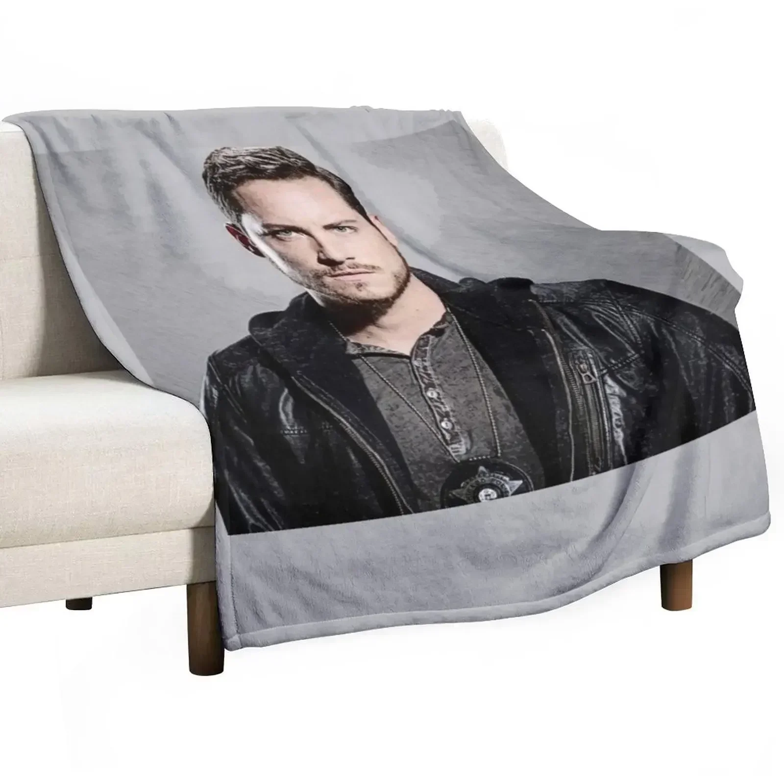 

Detective Jay Halstead Throw Blanket Sleeping Bag For Sofa Thin bed plaid Picnic Blankets