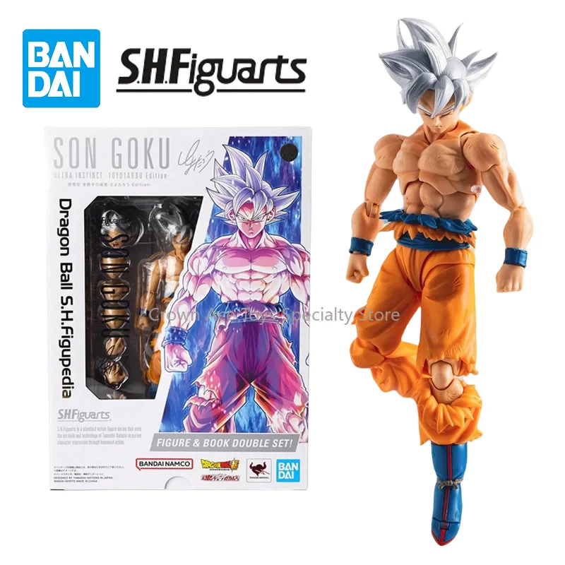 

Bandai SHFiguarts DRAGON BALL Super Sayian SON GOKU Migatte no Gokui 30th Edition Anime Action Figure Finished Model Toy Gifts