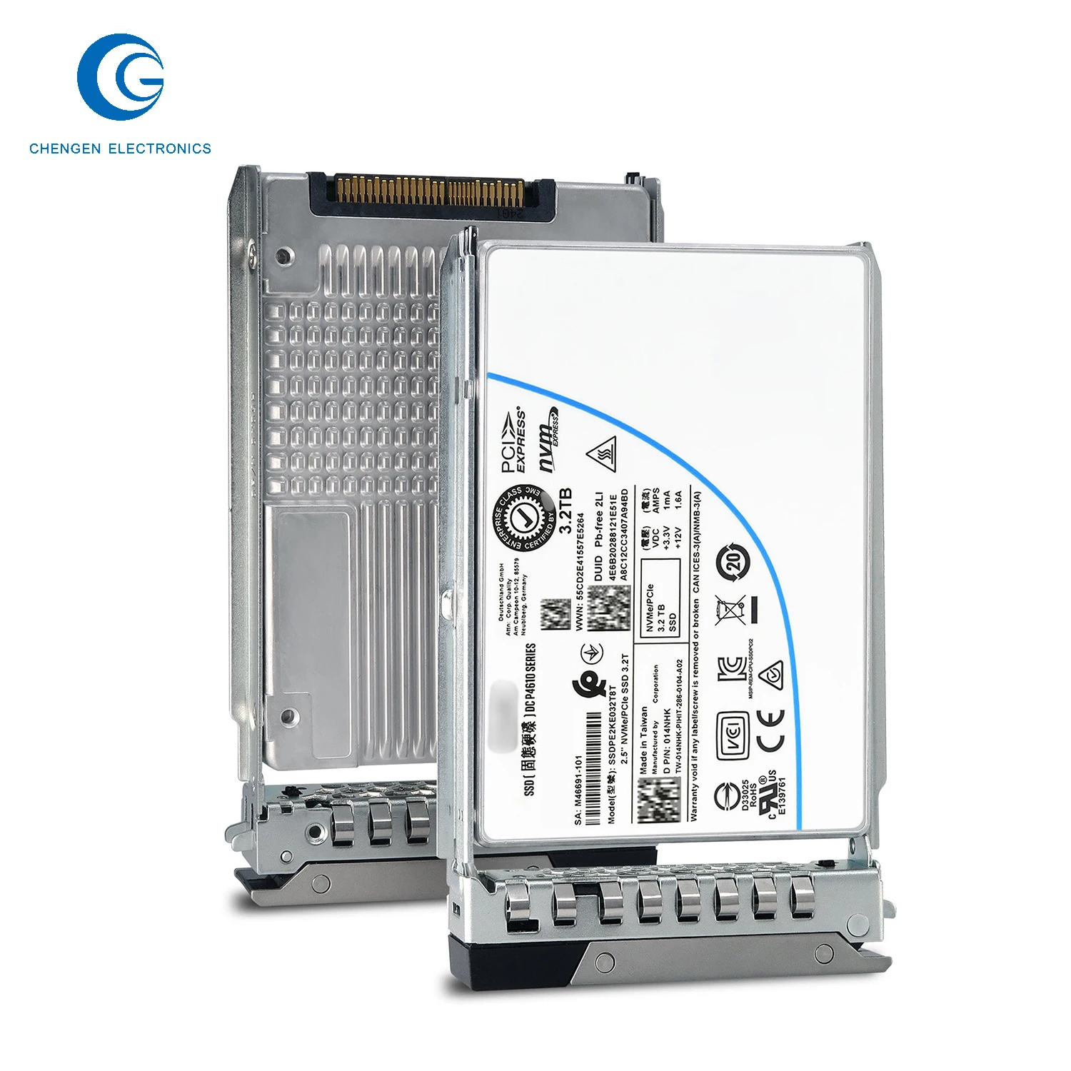 

G14 G13 Ssdpe2Ke032T8Tb 014Nhk 3.2Tb Gen 3.1 X4 4Gb/S 3D Tlc 3Dwpd U.2 2.5In Hard Drive