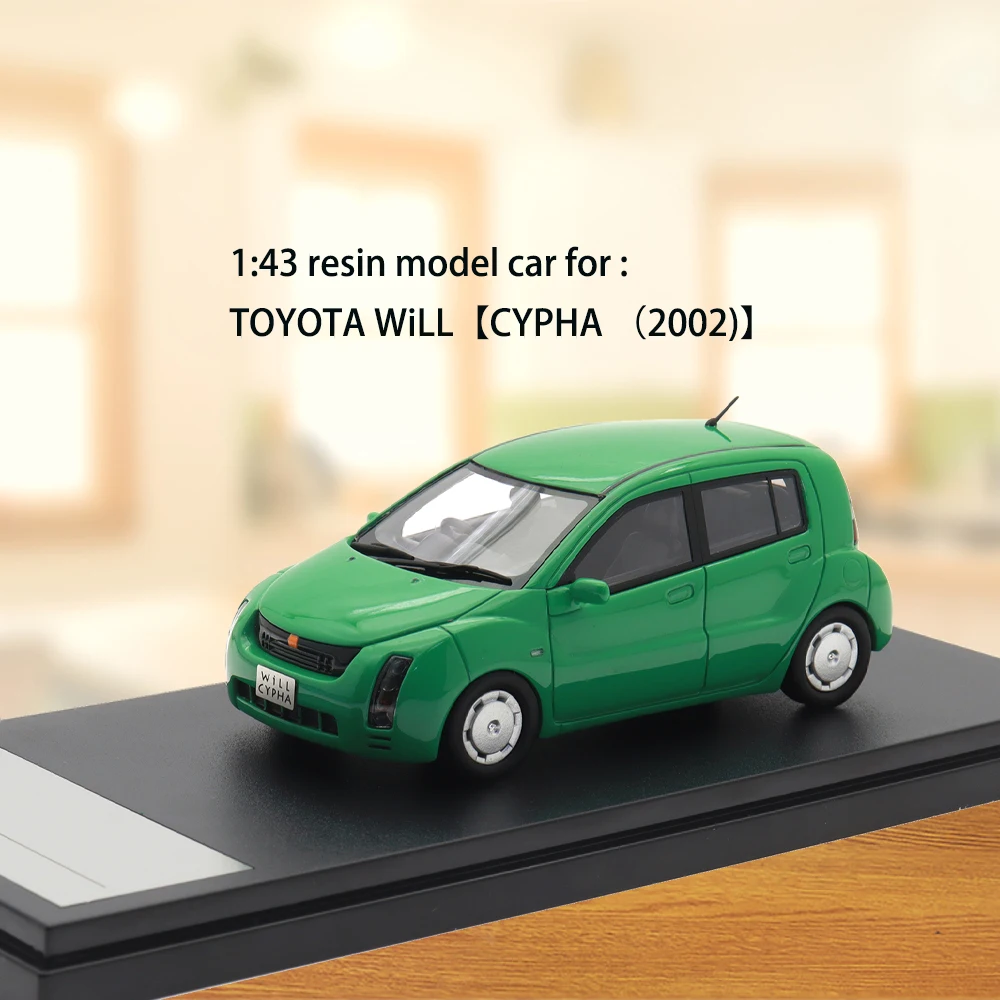 Hi-Story Brand 1:43 Scale Model Cars For Toyota WiLL (2002) Resin Car Model Vehicles High Simulation Toy Decoration Collection