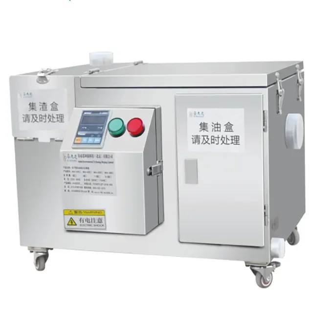 

oil skimmer water treatment machinery automatic grease separator fat oil grease kitchen water separator automatic grease