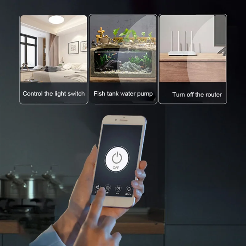 Tuya Zigbee 4-канальный интеллектуальный датчик переключателя Tuya Zigbee 4-канальный умный переключатель сенсорный переключатель контроль доступа реле контроллер