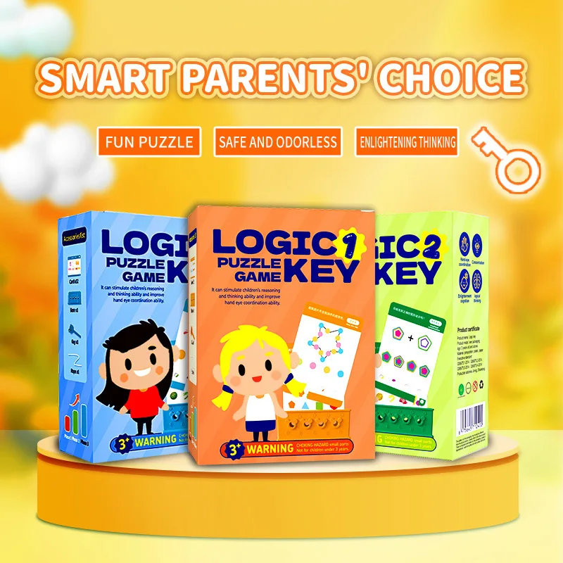

Logic Key English Children's Puzzle Toy Fidget toy Stress relief feel good squishy Fun Intelligence Development stress reliefToy