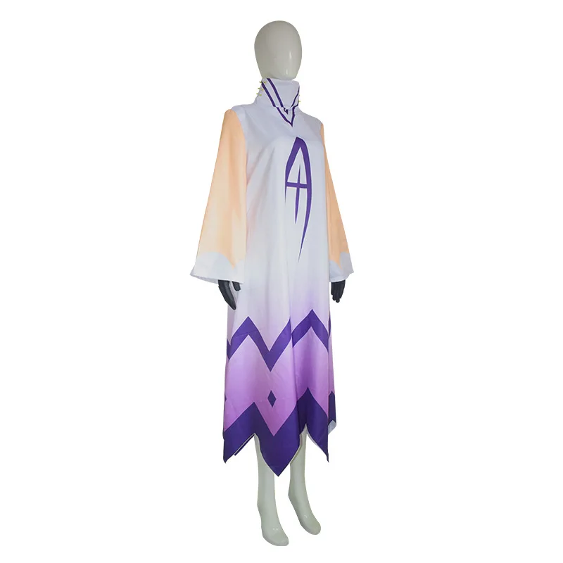 Hazbin Adam Cosplay Anime Hotel First Man Mask Angel Halo Cosplay Clothes Costume Suit Cos Halloween Party Adult Men Costume