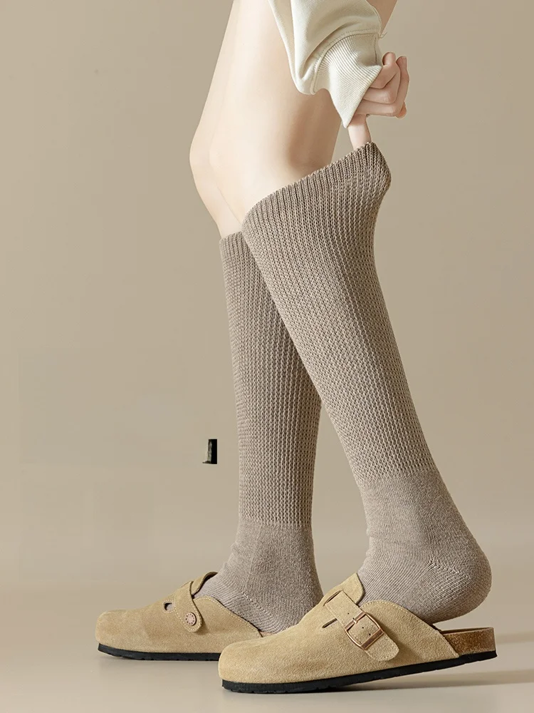 Leggings Holgados de Talla Grande para Mujer, Color Morado, para Mujeres con Sobrepeso, 200 Pou, Piernas Delgadas, Otoño Invierno, Tubo Mediano, Largo...