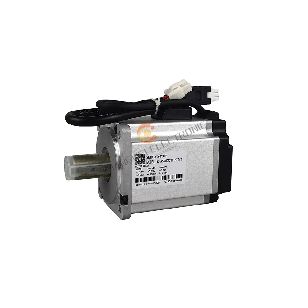 

JMC 750W Servo Driver Motor Kit AC220V High Voltage Servo CNC Kit Servo Driver JSD7502-20B+Servo Motor 80JASM507230K17BCT