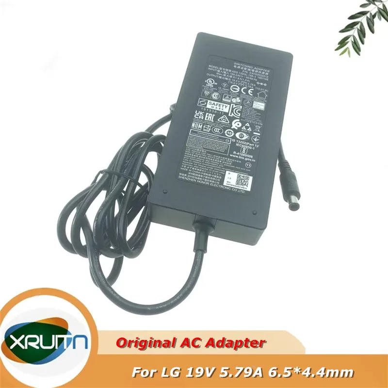 

Оригинальный ADS-120QL-19A-3 190110E EAY63032212 для LG 19 В 5,79 А Импульсный адаптер ADS-110CL-19-3 190110G 110 Вт Блок питания зарядного устройства
