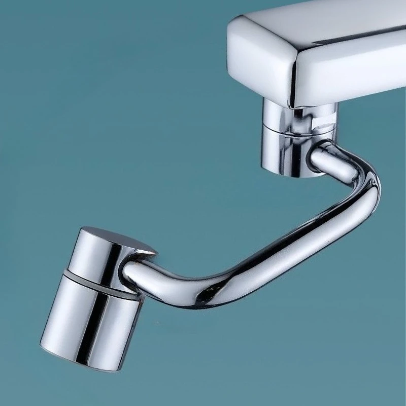 

Full 1080° Swivel Kitchen Faucet Extender Universal 22mm/24mm Thread Alloy Faucets Aerator Splashproof Bathroom Sink Accessories