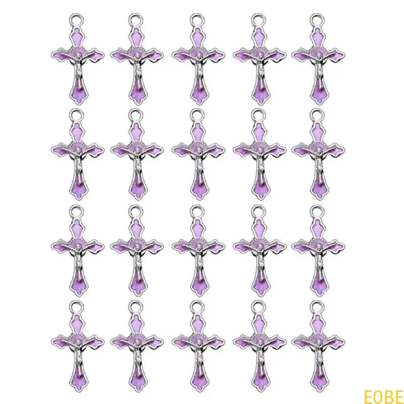 20Pcs Colorful Cros… - image