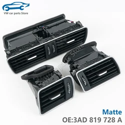 3PCS Center Console Left Right Air Condition Vents For VW Passat B6 B7 CC R36 3AD819728A 3AD819701A 3AD819702A